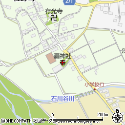 轟神社周辺の地図