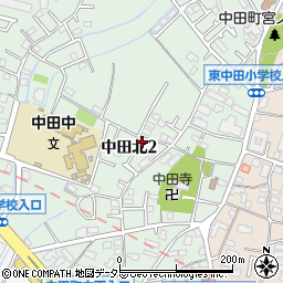 神奈川県横浜市泉区中田北周辺の地図