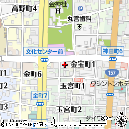 岐阜中不動産調査センター協組周辺の地図