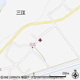 鳥取県倉吉市三江372周辺の地図