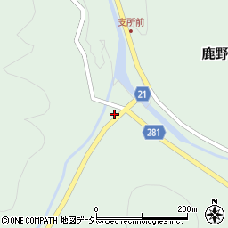 鳥取県鳥取市鹿野町河内2713周辺の地図
