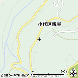 兵庫県美方郡香美町小代区新屋724周辺の地図