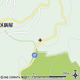兵庫県美方郡香美町小代区新屋636周辺の地図