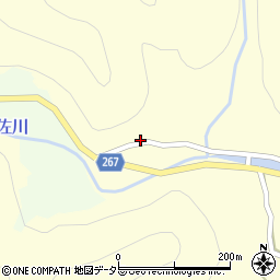 兵庫県養父市八鹿町小佐1433周辺の地図