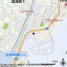 鳥取県米子市陰田町613周辺の地図