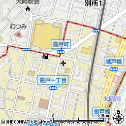ホンダドリーム横浜上大岡周辺の地図