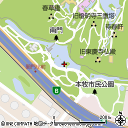 上海横浜友好園周辺の地図