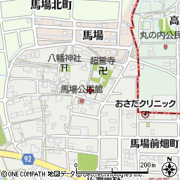 岐阜県瑞穂市馬場前畑町1丁目71周辺の地図