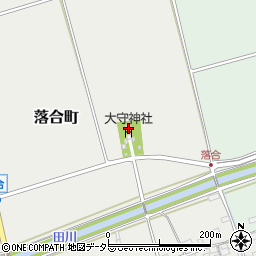 滋賀県長浜市落合町403周辺の地図