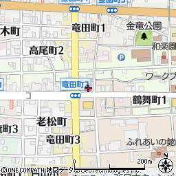 ファミリーマート岐阜鶴田町店周辺の地図