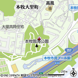 横浜市八聖殿郷土資料館周辺の地図