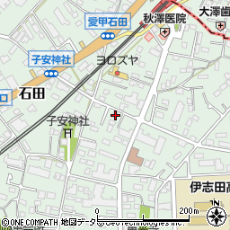 神奈川県伊勢原市石田720周辺の地図