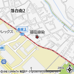福田捺染有限会社周辺の地図
