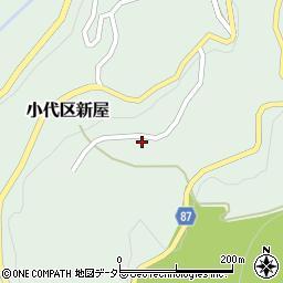 兵庫県美方郡香美町小代区新屋668周辺の地図