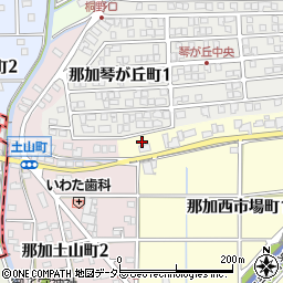 岐阜県各務原市那加西市場町1丁目6周辺の地図