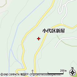 兵庫県美方郡香美町小代区新屋718周辺の地図