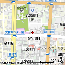 慶早進学塾　岐阜校周辺の地図