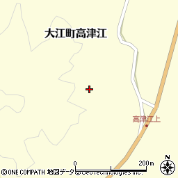 京都府福知山市大江町高津江416周辺の地図