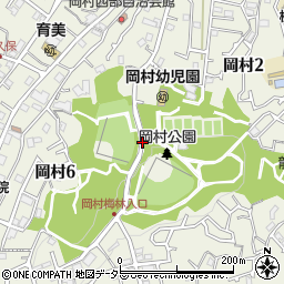 神奈川県横浜市磯子区岡村周辺の地図
