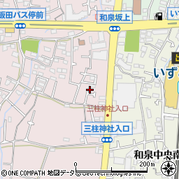 神奈川県横浜市泉区上飯田町897-15周辺の地図