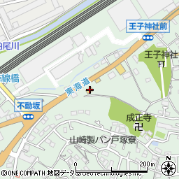 ファミリーマートエクセレンス不動坂店周辺の地図