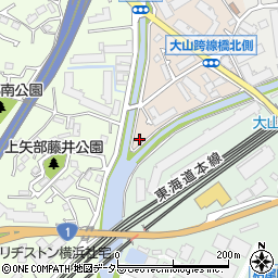 神奈川県横浜市戸塚区名瀬町1周辺の地図