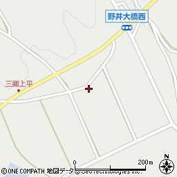 岐阜県恵那市三郷町野井63周辺の地図