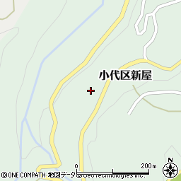 兵庫県美方郡香美町小代区新屋718周辺の地図