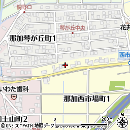 岐阜県各務原市那加西市場町1丁目13周辺の地図