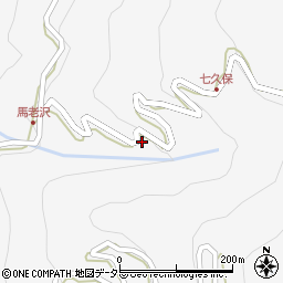 長野県飯田市上村261周辺の地図