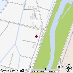 島根県安来市上坂田町181周辺の地図