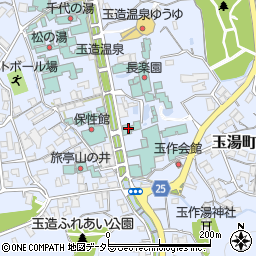 湯元玉井館周辺の地図