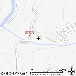 長野県飯田市上村302周辺の地図