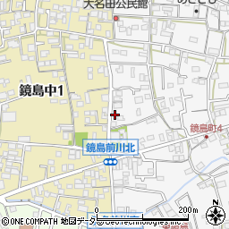 岐阜県岐阜市鏡島1696周辺の地図