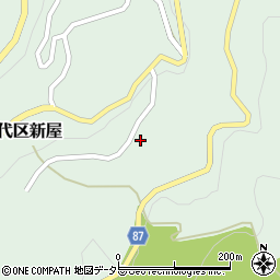 兵庫県美方郡香美町小代区新屋616周辺の地図