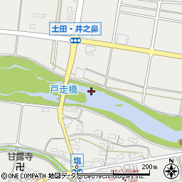 戸走橋周辺の地図