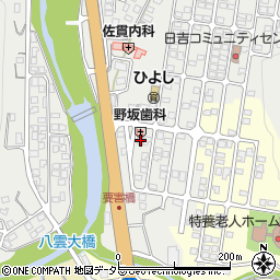 島根県松江市八雲町日吉333-200周辺の地図
