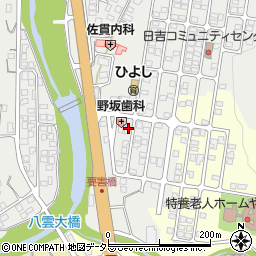 島根県松江市八雲町日吉333-198周辺の地図