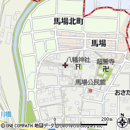 岐阜県瑞穂市馬場前畑町1丁目20周辺の地図