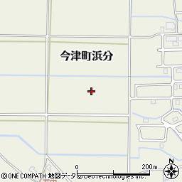滋賀県高島市今津町浜分周辺の地図