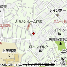 文明堂製菓株式会社　横浜本社工場周辺の地図