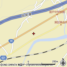 岐阜県瑞浪市釜戸町3441周辺の地図