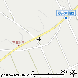 岐阜県恵那市三郷町野井1723周辺の地図