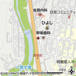 島根県松江市八雲町日吉333-147周辺の地図