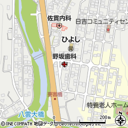 野坂歯科周辺の地図