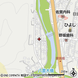 島根県松江市八雲町日吉235-13周辺の地図