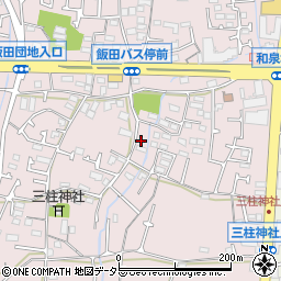 神奈川県横浜市泉区上飯田町886周辺の地図