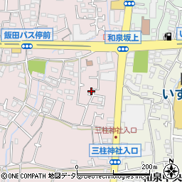 神奈川県横浜市泉区上飯田町909周辺の地図