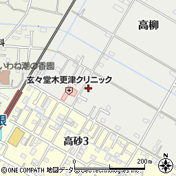 千葉県木更津市高柳4779-2周辺の地図
