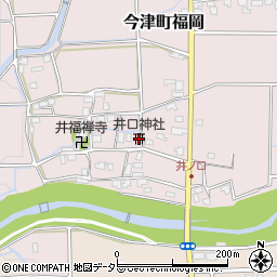 井口神社周辺の地図